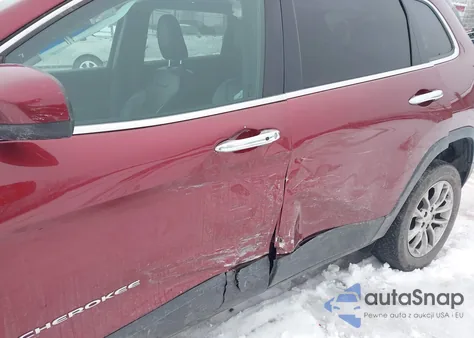 2019 Jeep Cherokee Latitude Plus Fwd z USA, uszkodzony, nr VIN 1C4PJLLB1KD128544